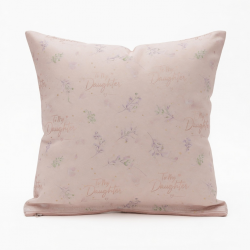 To My Daughter Gifts Pillow Case Fashion Pattern Cushion Cover Throw Pillow Case Home