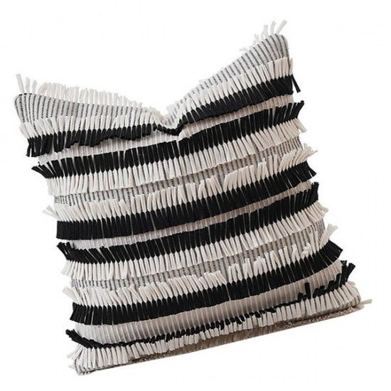 Modern Jacquard Decorative Pillow Cover 45cm Square Pillow Sleeve Throw Cushion