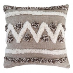 Nordic Style Throw Pillow Cover, Modern Geometric Tufted Cushion for Sofa Bedroom Decor