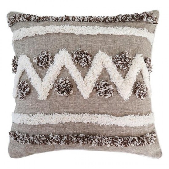 Nordic Style Throw Pillow Cover, Modern Geometric Tufted Cushion for Sofa Bedroom Decor
