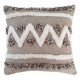 Nordic Style Throw Pillow Cover, Modern Geometric Tufted Cushion for Sofa Bedroom Decor