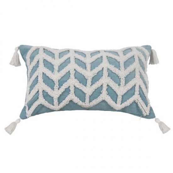 Woven Tufted Boho Throw Pillow Cover Geometric Pattern Cushion for Case Farmhous
