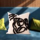 Tufted Abstract Pattern Throw Pillow for Case Morocan Woven Textured Cushion Cov