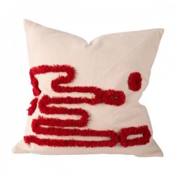 Tufted Abstract Pattern Throw Pillow for Case Morocan Woven Textured Cushion Cov