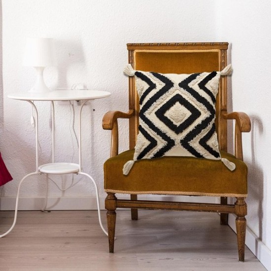 Modern Minimalist Diamond Tufted Cushion Cover Handmade Throw Pillow Covers