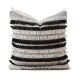 Throw Cushion Cover Jacquard Cotton Pillowcase 45x45cm Geometric Design