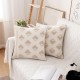 Soft Cotton Decorative Throw Pillow Cover Boho Tufted Cushion for Case Pillow fo