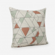 Nordic Geometric Throw Pillow Cover - Modern Minimalist Cushion for Sofa and Living Room