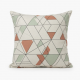 Nordic Geometric Throw Pillow Cover - Modern Minimalist Cushion for Sofa and Living Room
