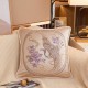Luxury Jacquard Pillow Covers - High-Density Bed Backrest & Sofa Throw Pillows with