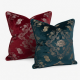 Modern Oriental Luxury Throw Pillows | Velvet Cushion Covers for Sofa & Bed