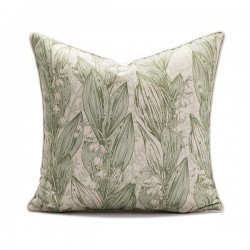 Modern Matcha Green Throw Pillow | Chic Living Room & Bay Window Cushion