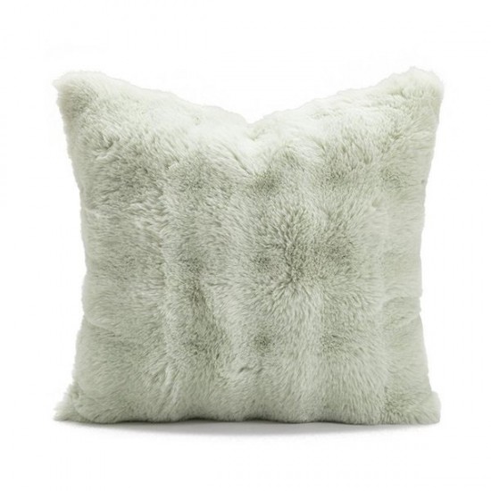 Modern Matcha Green Throw Pillow | Chic Living Room & Bay Window Cushion