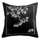 Modern Oriental Pine Tree Cushion Cover | Luxury Embroidery Throw Pillow for Sofa and Bed