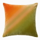 Bohemian Farmhouse Velvet Pillow Covers - Orange Green Ombre Decorative Throw Pillows for