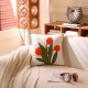 Cotton Throw Pillow Covers for Sofa and Bed – Removable, Washable, Decorative Cushion