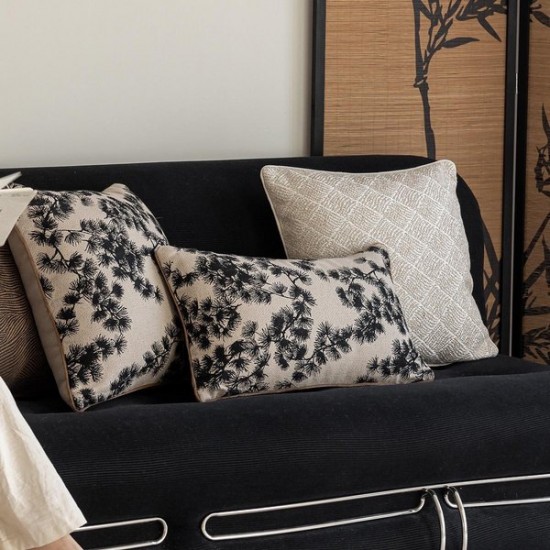 Luxury Oriental Throw Pillow Covers for Sofa Bedroom Decor