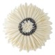 Sunflower Throw Pillow Cover | Daisy Print Bohemian Decor for Bedroom & Office