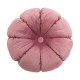 Velvet Floral Throw Pillow Modern Boho Decor Round Flower Cushion for Sofa