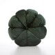 Velvet Floral Throw Pillow Modern Boho Decor Round Flower Cushion for Sofa