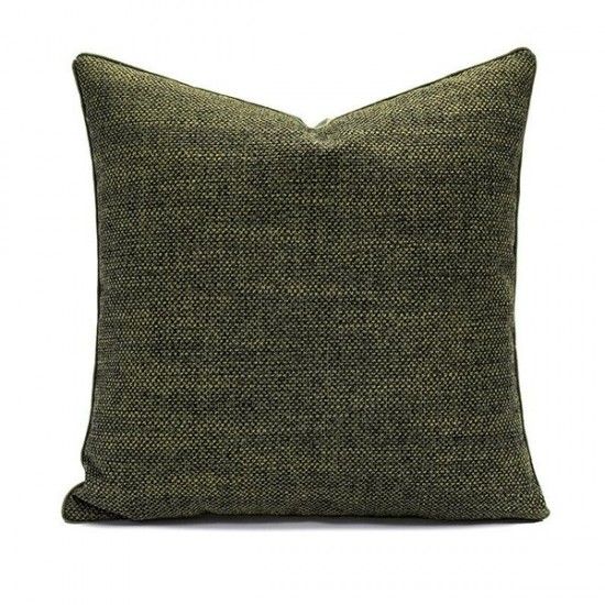 Luxury Sage Green Velvet Throw Pillow Covers for Modern Sofa and Bed Decor