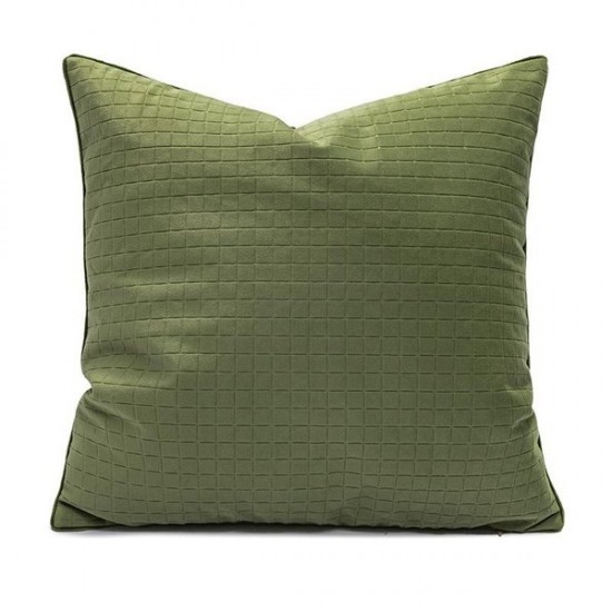 Luxury Sage Green Velvet Throw Pillow Covers for Modern Sofa and Bed Decor