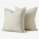 Nordic Modern Throw Pillows Cream Aesthetic Sofa Cushions for Living Room Decor
