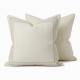 Nordic Modern Throw Pillows Cream Aesthetic Sofa Cushions for Living Room Decor