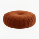 Dutch Velvet Pumpkin Pillow Round Sofa Cushion Hand-Pleated Wheel Throw Pillow