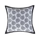 Luxury Black and White Throw Pillow Covers for Sofa, Bed, and Window Seat – Decorative
