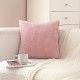 Corduroy Patchwork Pillow Cover Modern Minimalist Ins Style Sofa Cushion Solid Color