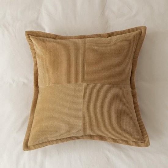 Cozy Velvet Throw Pillow Cushion for Sofa Bed Car Modern Nordic Style Solid Color Decor