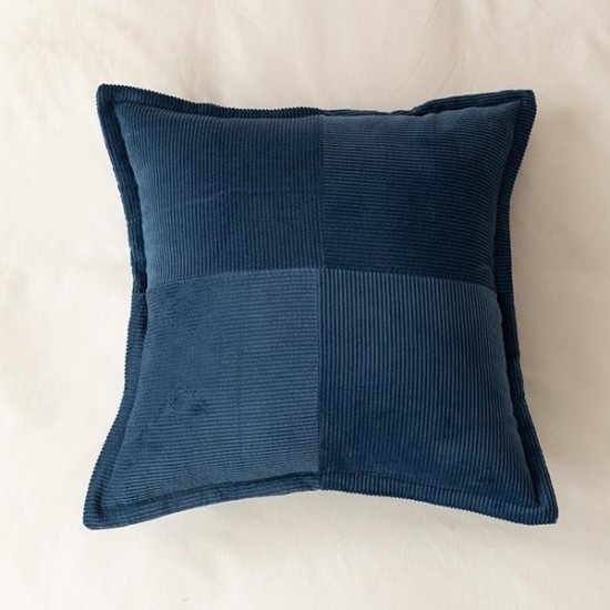 Cozy Velvet Throw Pillow Cushion for Sofa Bed Car Modern Nordic Style Solid Color Decor