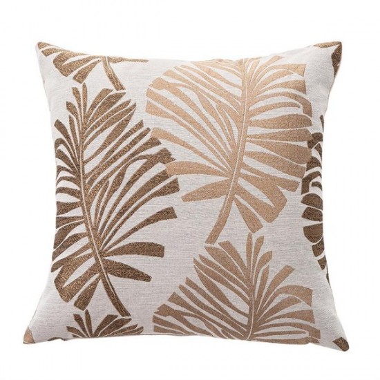 Linen Throw Pillow Cover - Minimalist Lumbar Support Cushion for Office & Home