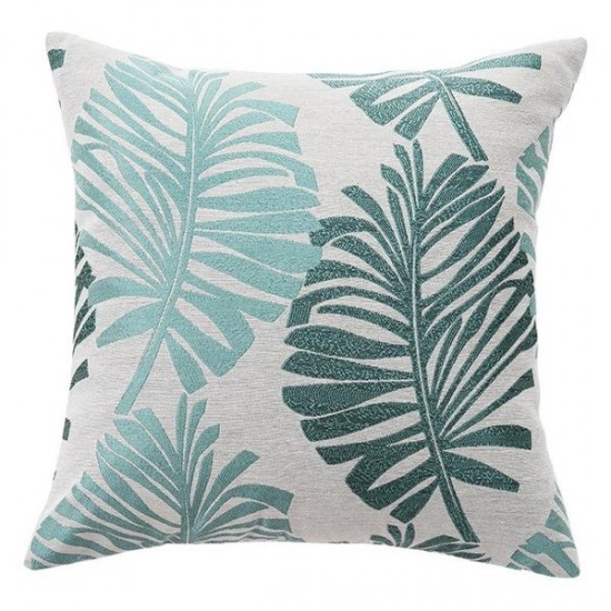 Linen Throw Pillow Cover - Minimalist Lumbar Support Cushion for Office & Home