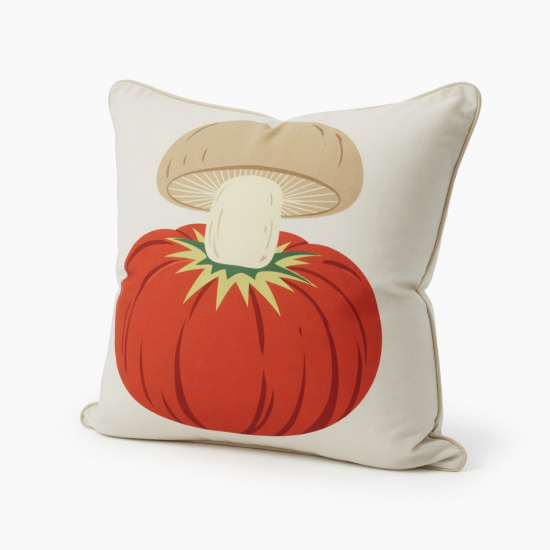 Nordic Style Ins Mushroom Tomato Throw Pillow Sofa Cushion