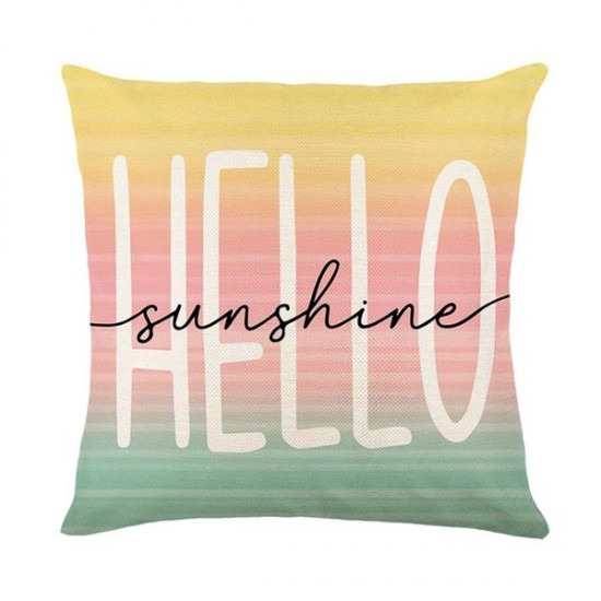 Decorative Pillow Cover Farmhouse Throw Pillow Case 45x45cm Cushions Cover