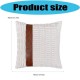 Corduroy Striped Texture Throw Pillow Case Faux Accent Cushion Cover