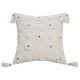 Nordic Woven Throw Pillow for Case Tassel Tufted Circle Dots Square Cushion Cove