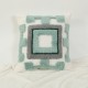 Tribal Boho Tufted Throw Pillow for Case Embroidered Square Pattern Cushion Cove
