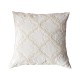 Nordic Cotton Linen Throw Pillow for Case Embroidery Vintage Geometric Plaid Flower