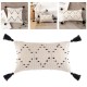 Nordic Modern Minimalist Throw Pillow for Case Farmhouse Black Cream Geometric Tufted
