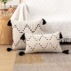 Nordic Modern Minimalist Throw Pillow for Case Farmhouse Black Cream Geometric Tufted