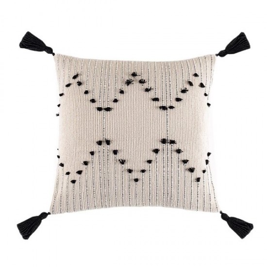 Nordic Modern Minimalist Throw Pillow for Case Farmhouse Black Cream Geometric Tufted