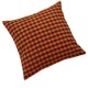 65x65cm Orange Black Grid Throw Pillow for Case Bedroom Sofa Cushion Cover Hugging