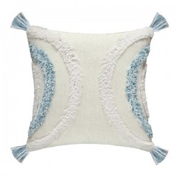 Semicircle Stripes Woven Tufted Throw Pillow for Case Nordic Morocco Cushion Cov