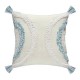Semicircle Stripes Woven Tufted Throw Pillow for Case Nordic Morocco Cushion Cov