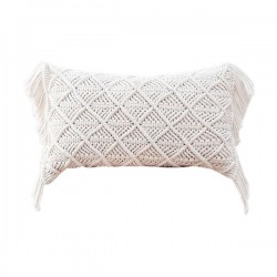 Throw Pillow Covers Woven Boho Macrame Cushion for Case for Bed Sofa Couch for B