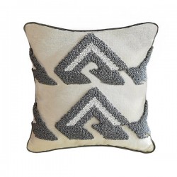 Boho Throw Pillow Cover Woven Tufted Stripe Decorative Cushion Covers Pillowcase