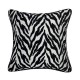 Square Throw Pillow Cover Modern Black White Geometric Pillowcase for Bed Sofa Couch